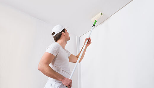 Decke streifenfrei streichen – Anleitung mit Streichtipps Decke streifenfrei streichen – Anleitung mit Streichtipps